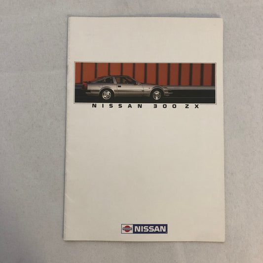 Nissan 300ZX Sports Car Sales Brochure Catalog GERMAN TEXT Nissan 300 ZX TURBO