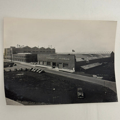 Vintage Studebaker Volkswagen VW Factory Building Photo Photograph Print