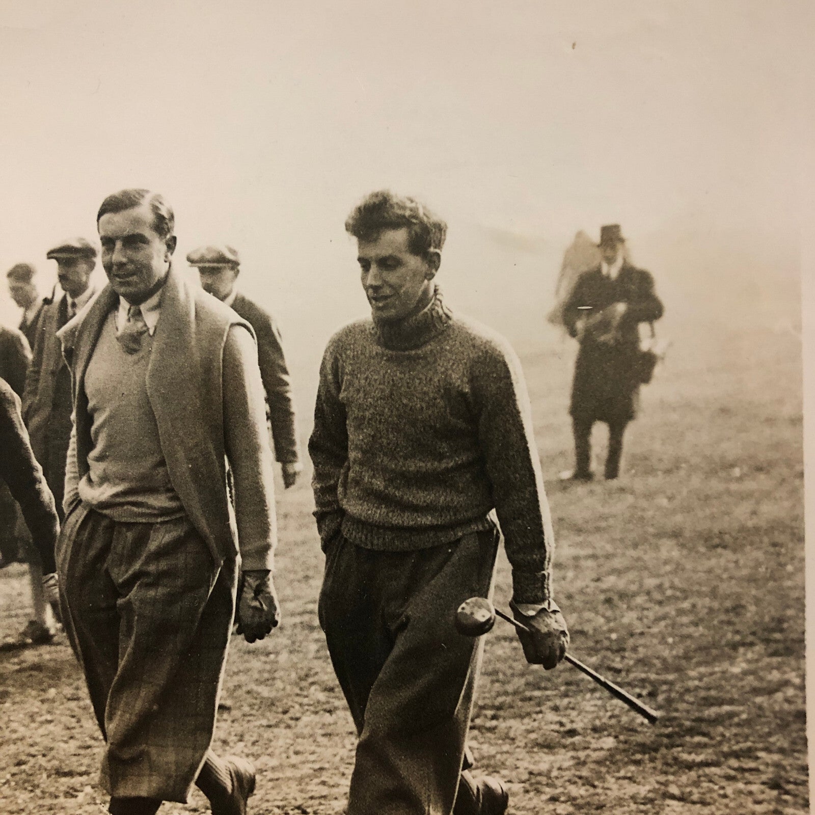 Press Photo Photograph Golf Tournament Golfer Addington Palace Club UK 1932