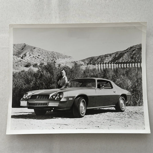 Chevrolet Camaro Vintage Photo Photograph Print Chevy 1978