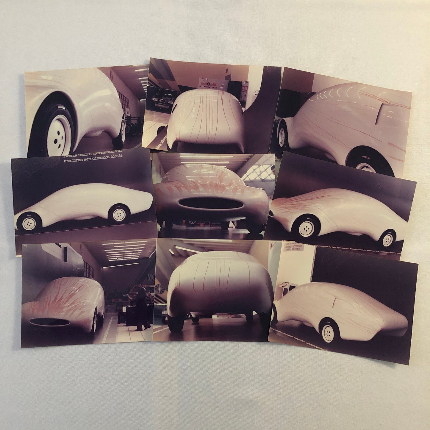 Vintage Concept Car Design Studio Photo Photograph Lot of 9