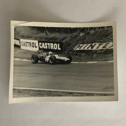 Vintage Grand Prix Racing Car Driver Photo Photograph Print 