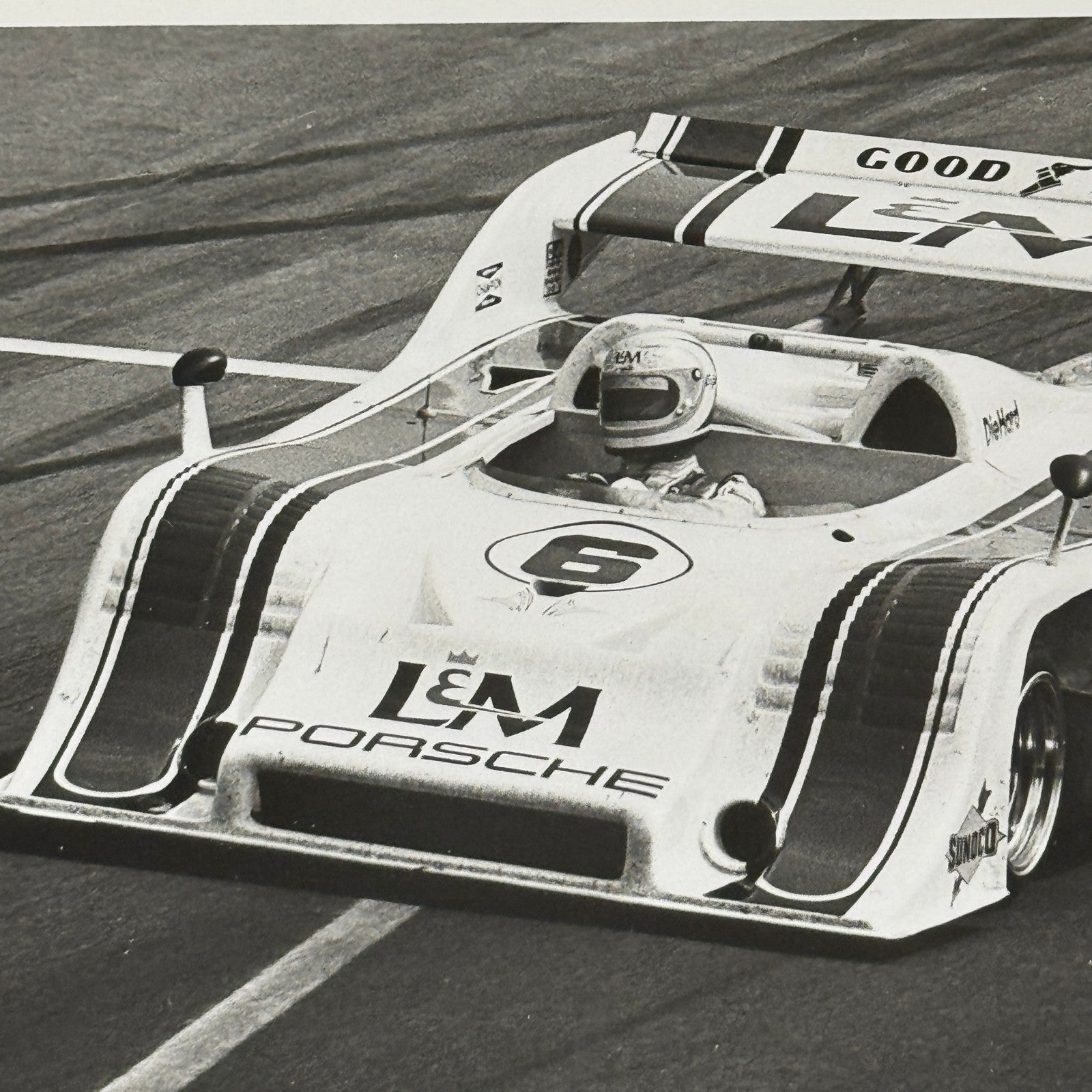 George Follmer Porsche 917/10 Racing Car Photo Photograph Print