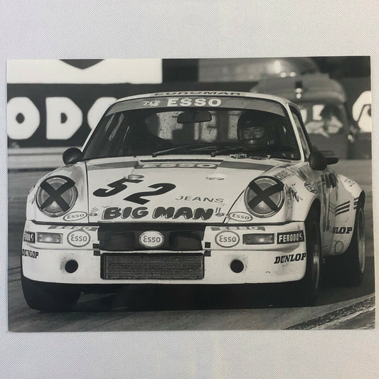Vintage Racing Photo Photograph 1976 24 Hours of LeMans Porsche 911 RSR Car