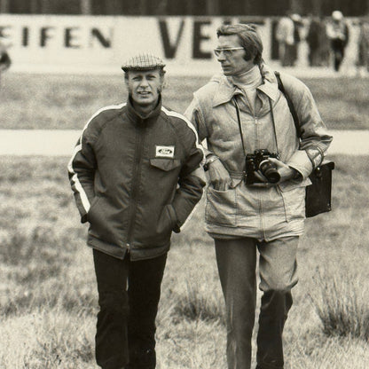 Vintage Racing Photo Niki Lauda Michael Kranefuss 1972 Hockenheim F2 Motorsport