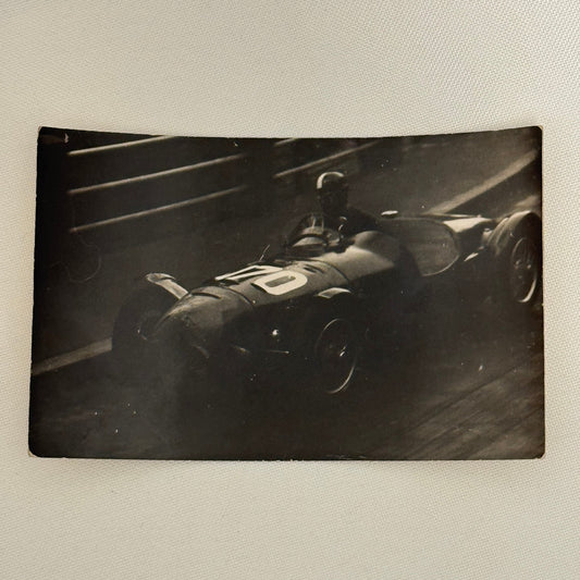 Vintage Racing Car Photo Photograph Print