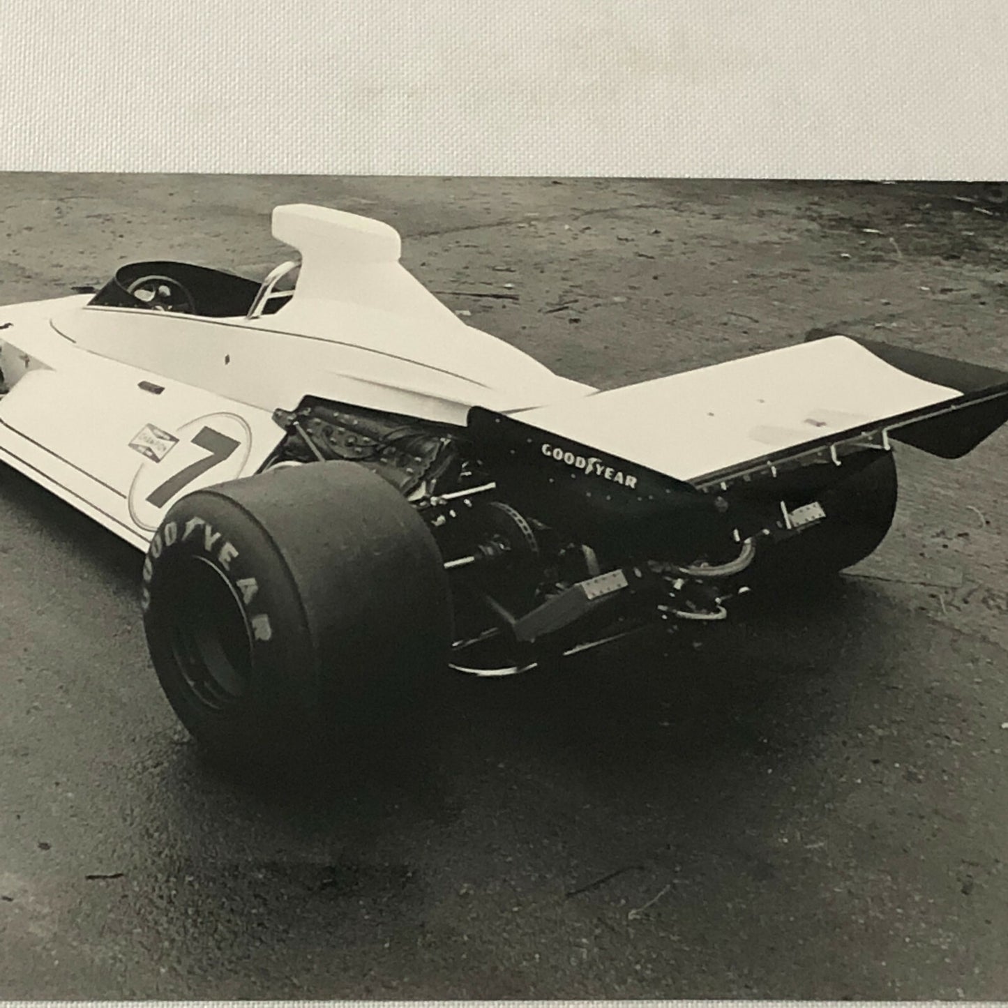Vintage Brabham Racing Race Car Photo Photograph 
