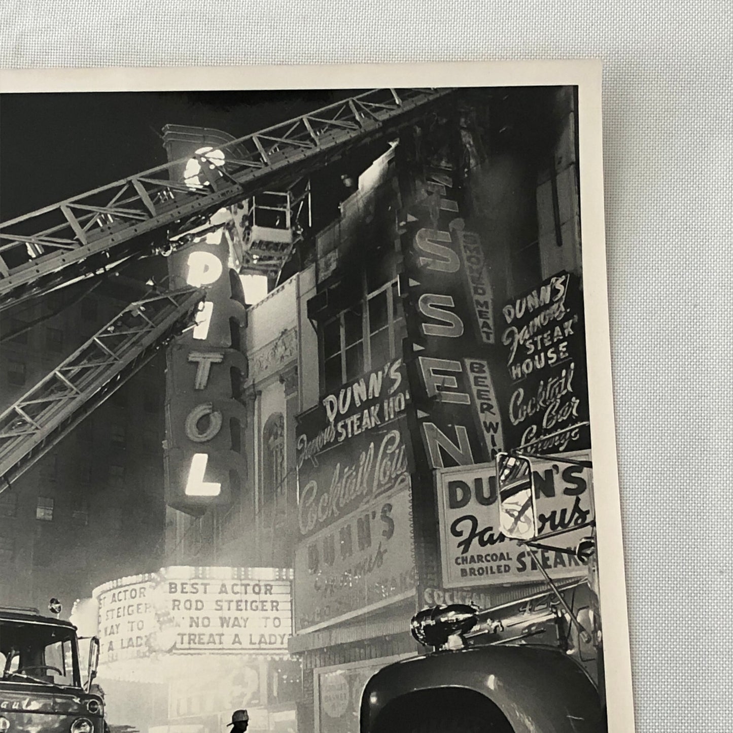 Montreal Fire Firefighting Fire Truck Vintage Press Photo Lot of 2