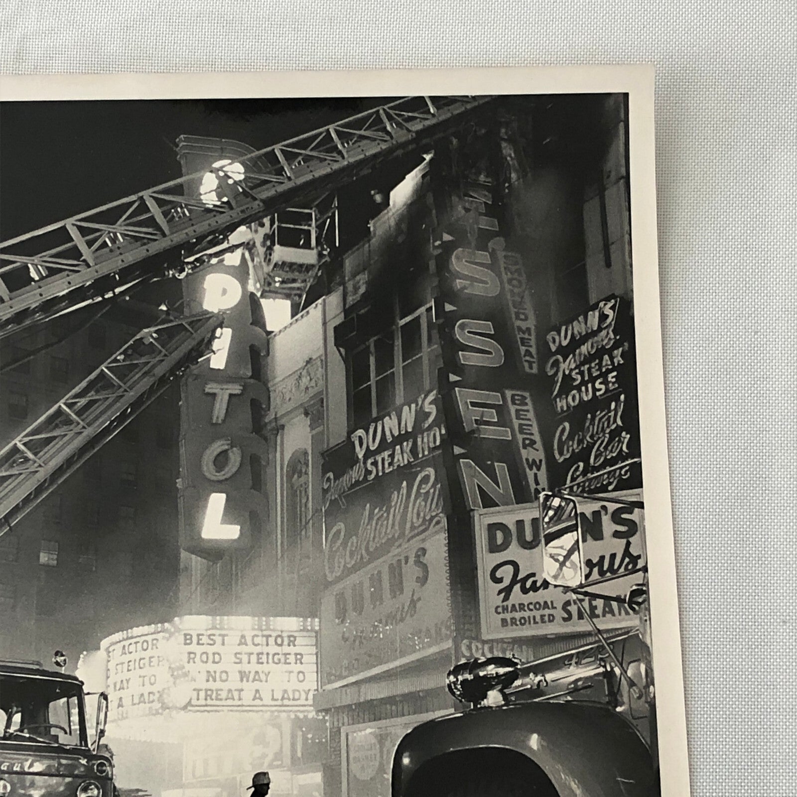 Montreal Fire Firefighting Fire Truck Vintage Press Photo Lot of 2