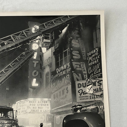 Montreal Fire Firefighting Fire Truck Vintage Press Photo Lot of 2