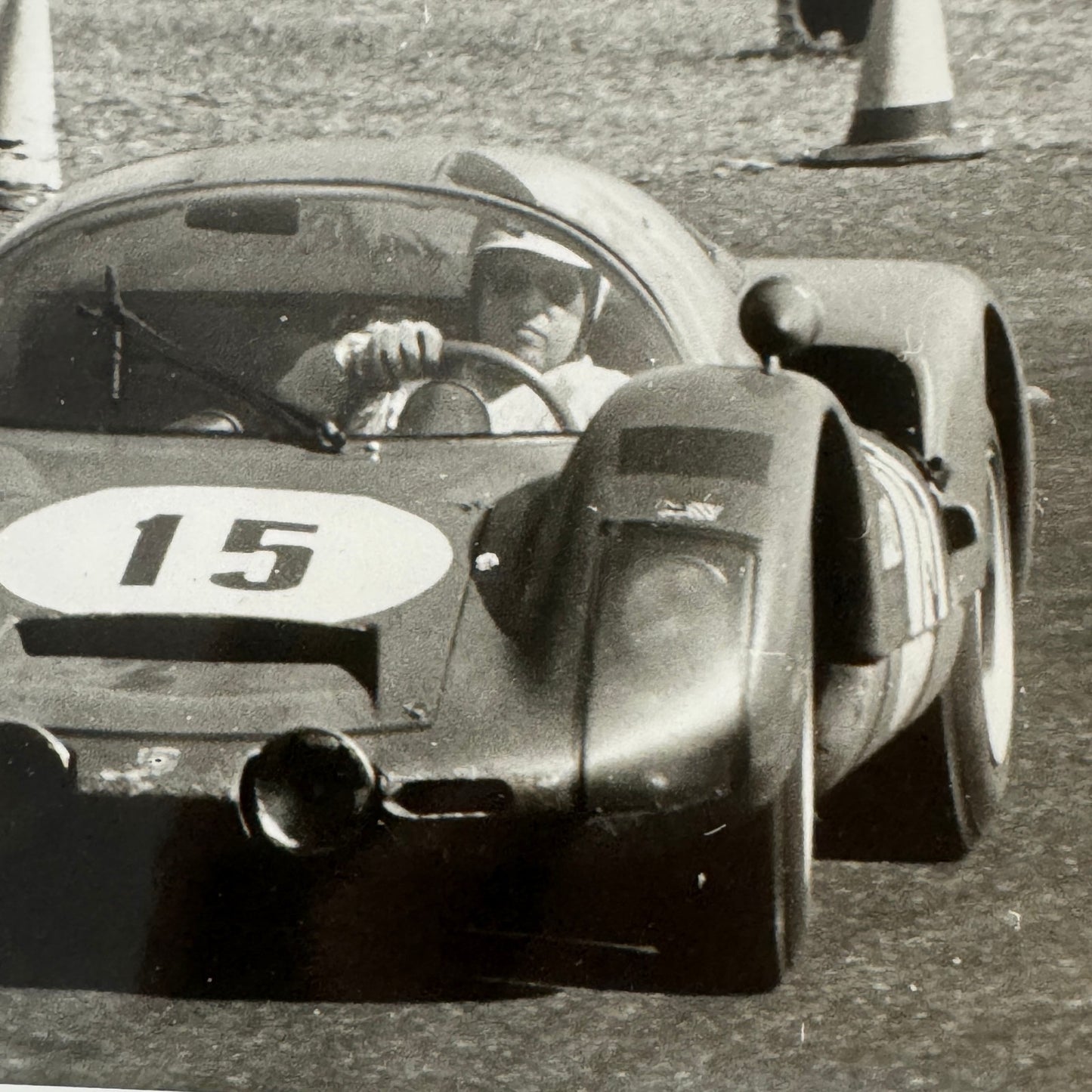 Vintage Car Racing Photo Porsche 906 Photograph