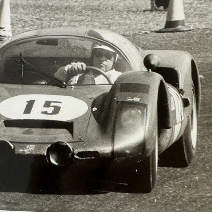 Vintage Car Racing Photo Porsche 906 Photograph