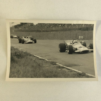 Vintage Grand Prix Racing Car Driver Photo Photograph Print 
