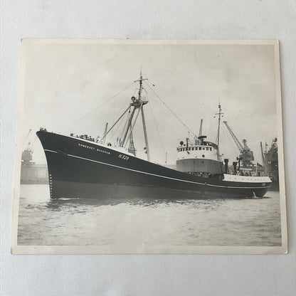 Vintage Somerset Maugham Ship Boat Photo Photograph Lot of 2