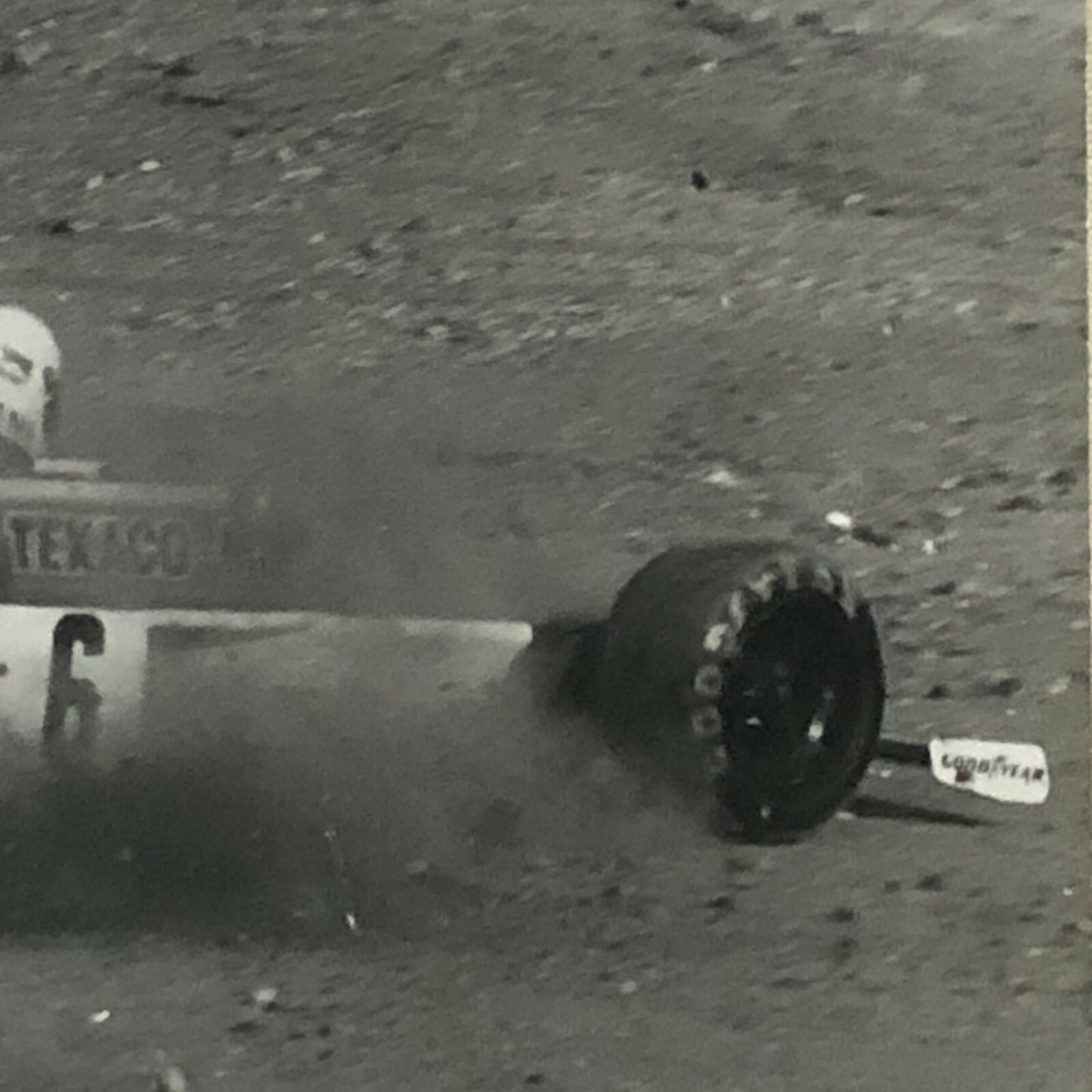 Vintage Denny Hulme 1974 South African Grand Prix Racing Photo Photograph Print 