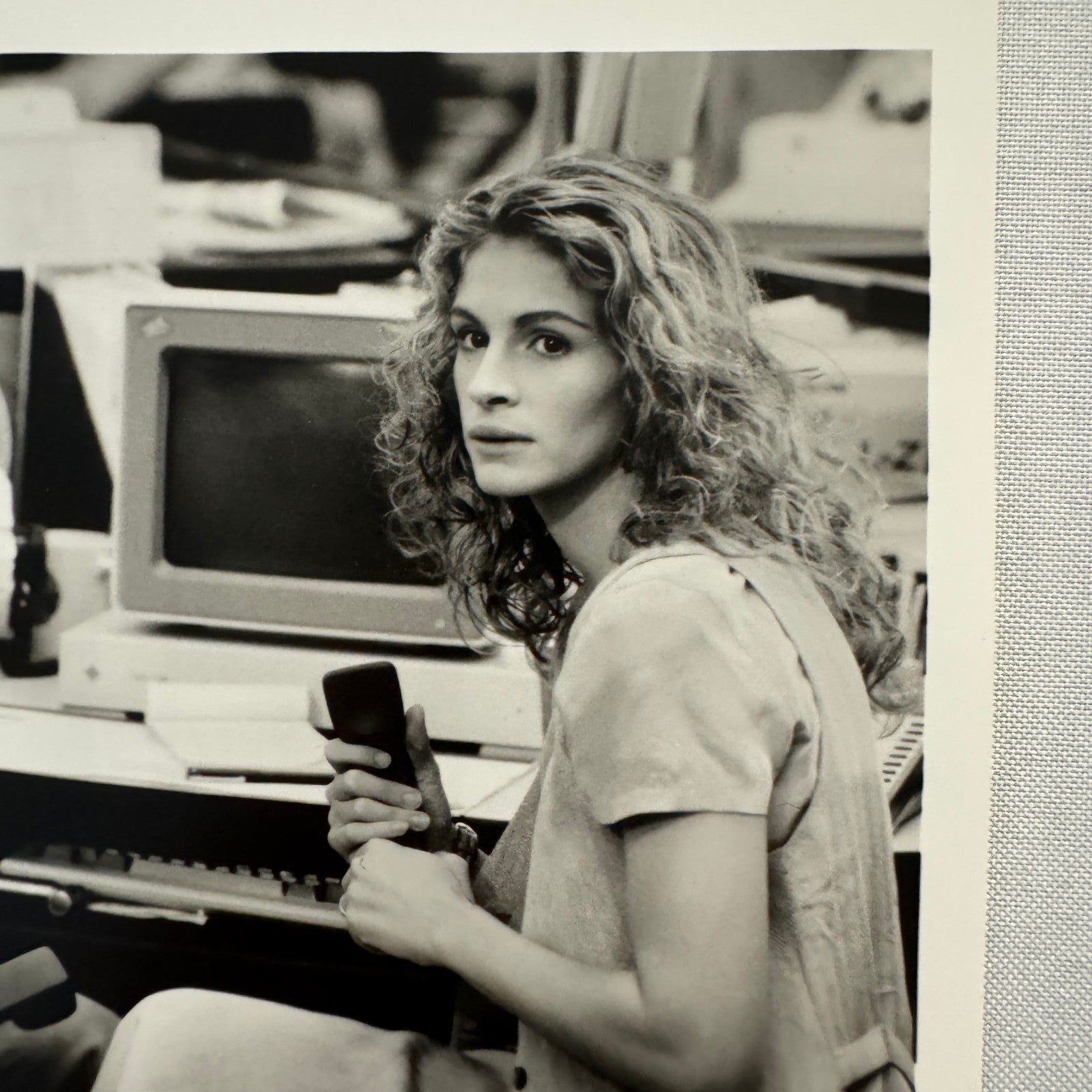 The Pelican Brief Movie Press Photo Publicity Photograph Julia Roberts Denzel