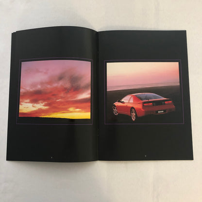 Vintage Nissan 300ZX Car Sales Brochure Catalog 300 ZX GERMAN Text European