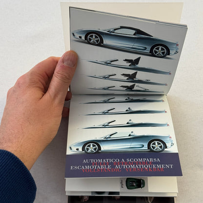 2000 Ferrari Press Kit CD Brochure Ferrari 360 Spider 550 Maranello 456 GT