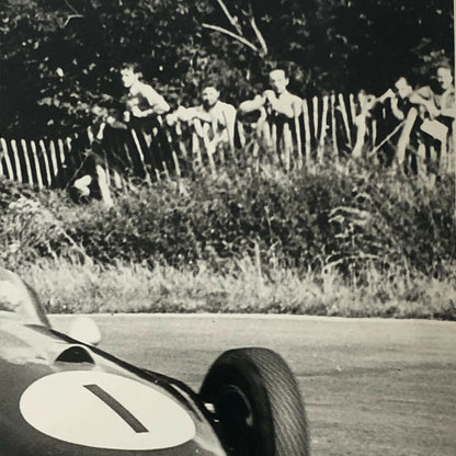 Vintage Racing Photo Photograph Jack Brabham - Autocar Magazine 1958 