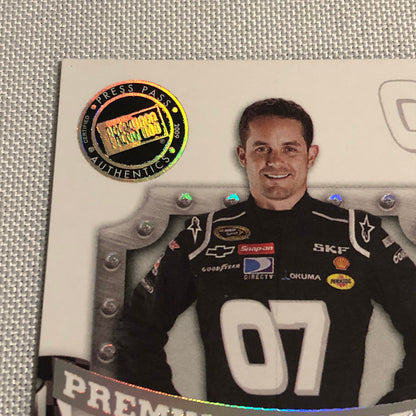 2009 Press Pass Premium Signatures Casey Mears Signed Signature Auto Card NASCAR