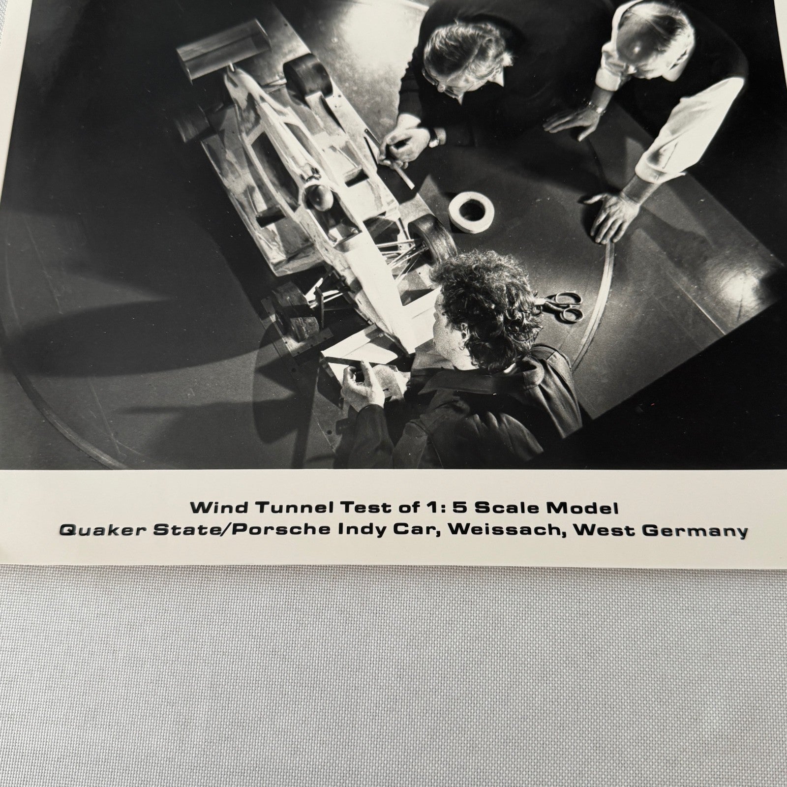 Porsche Quaker State Indy Car Racing Design Factory Press Photo Photograph Print