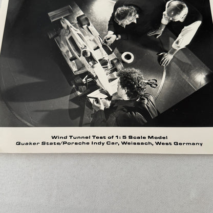 Porsche Quaker State Indy Car Racing Design Factory Press Photo Photograph Print