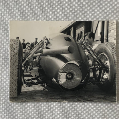 Vintage Racing Photo Photograph BRM Car 1960