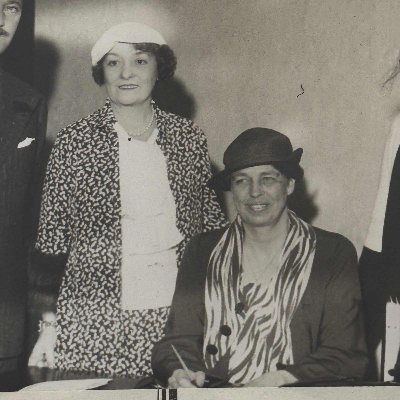 Press Photo Photograph First Lady Eleanor Roosevelt Charity Ball Underwood