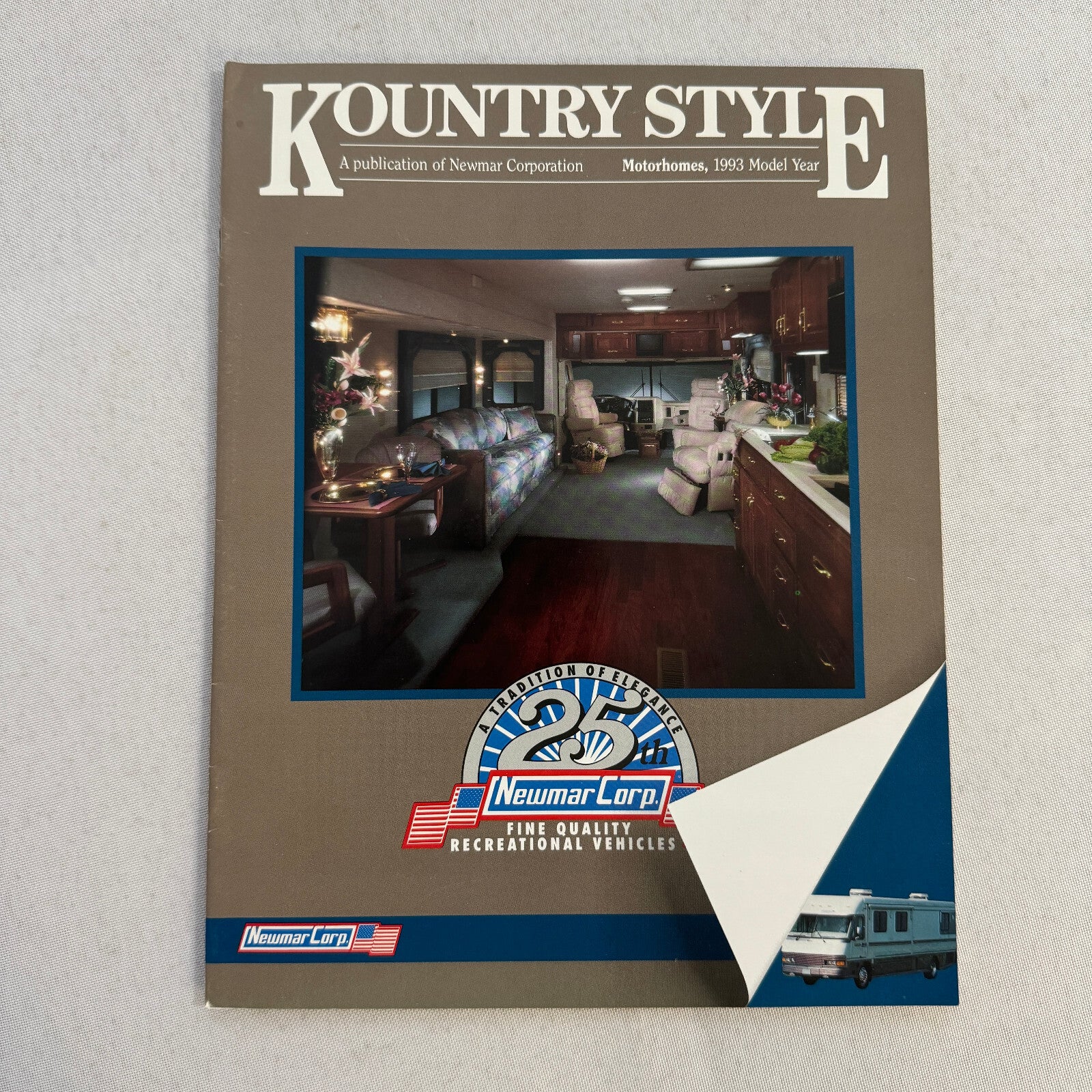 1993 Newmar Kountry Style RV Sales Brochure Catalog London Aire Mountain Aire +
