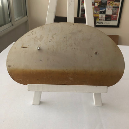 1968 Radio Rallye Car Rally Participant Plate w/ Martini Ad