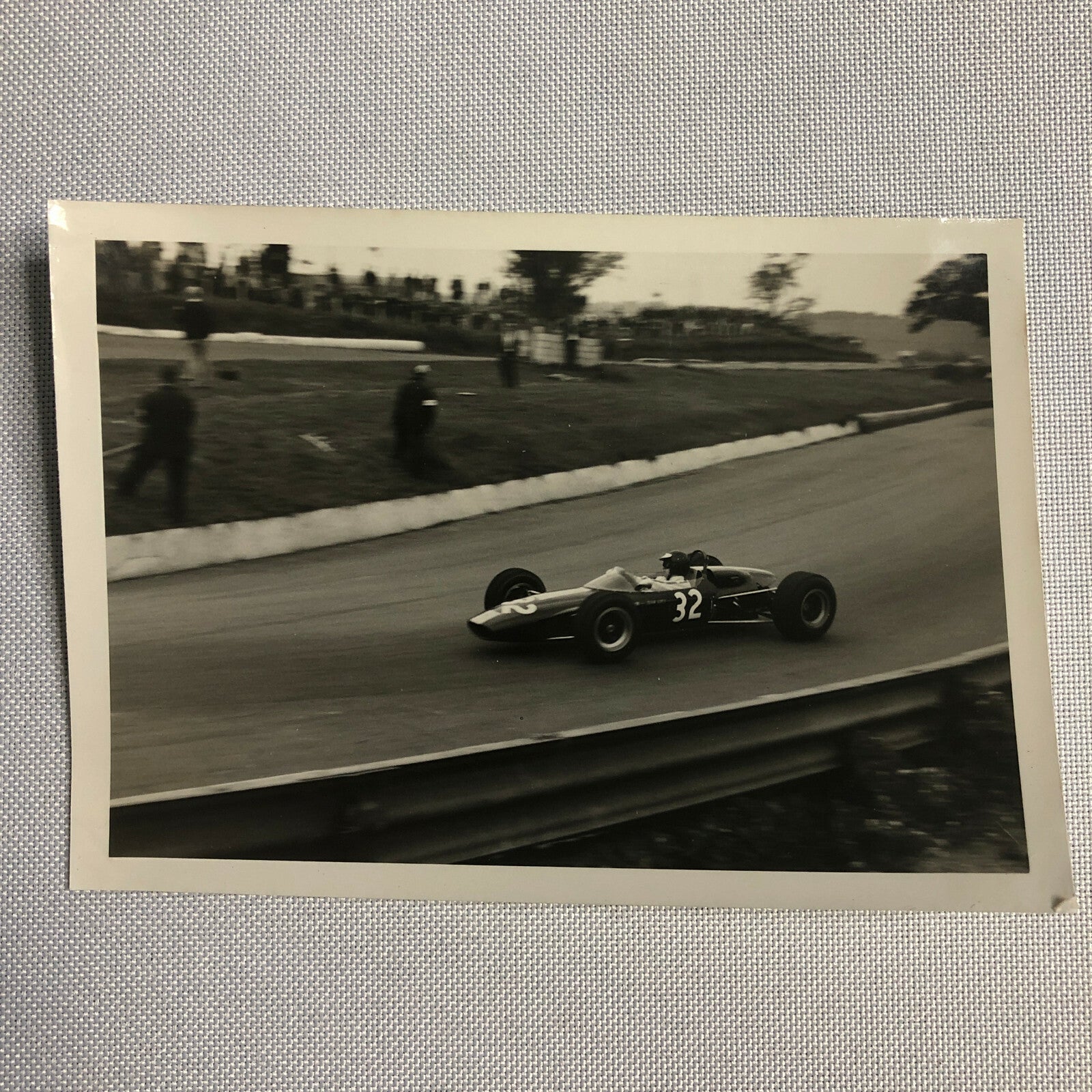 Vintage Racing Car Photo Photograph Print UK ? 