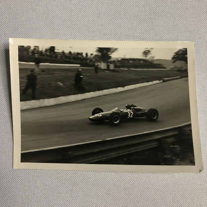 Vintage Racing Car Photo Photograph Print UK ? 