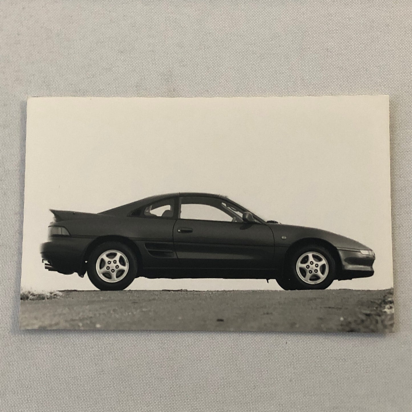 Vintage Toyota MR2 Car Factory Press Photo Photograph