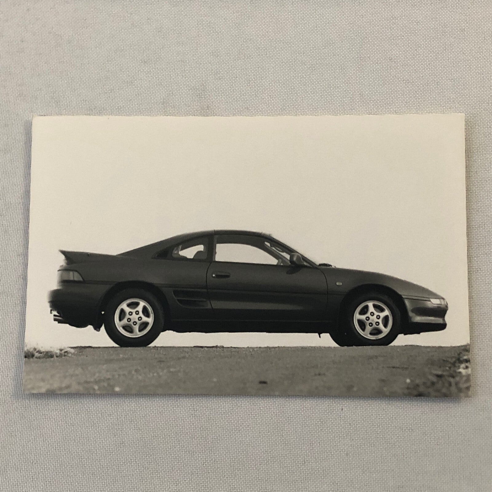 Vintage Toyota MR2 Car Factory Press Photo Photograph