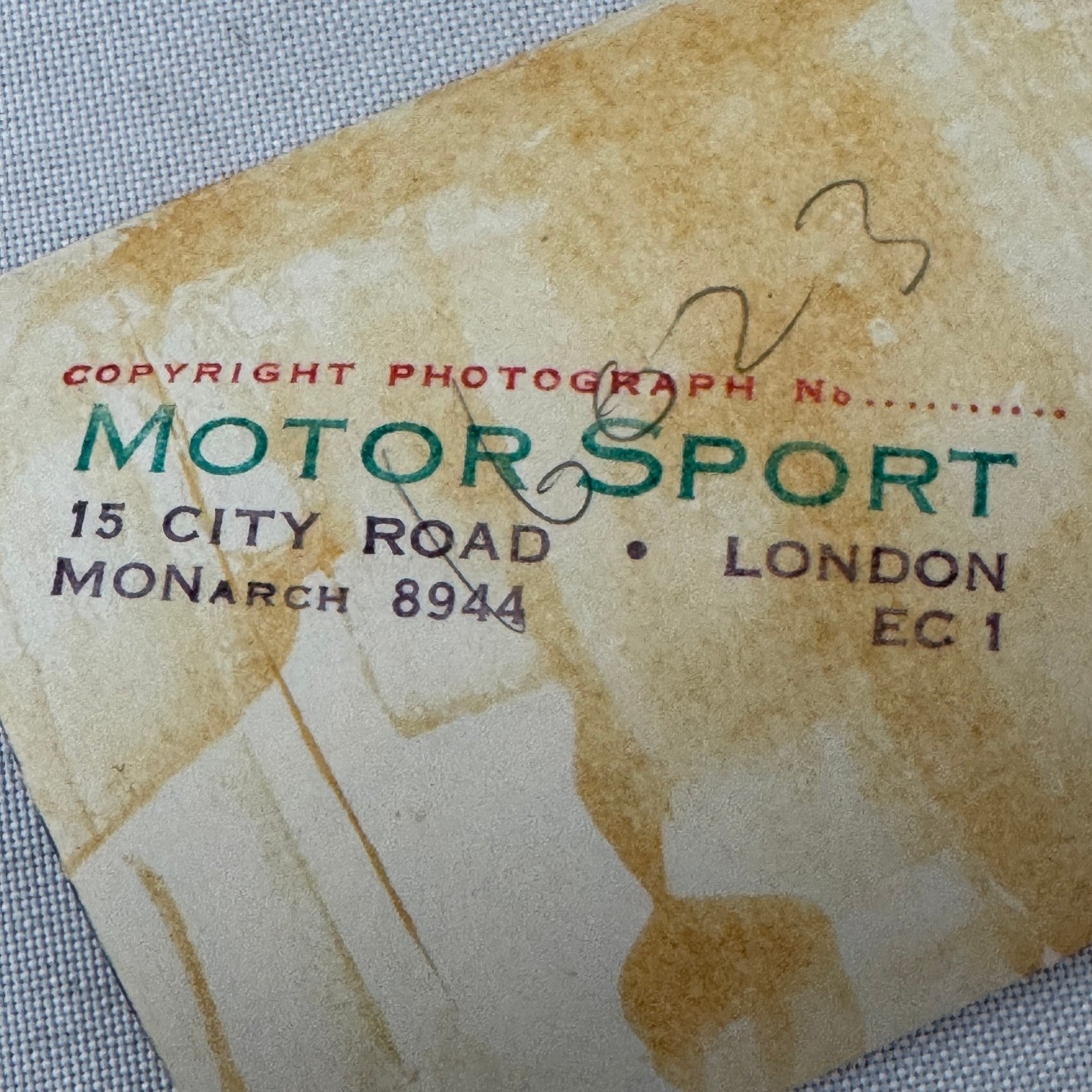 Vintage Racing Photo Photograph Cars Motorsport London UK