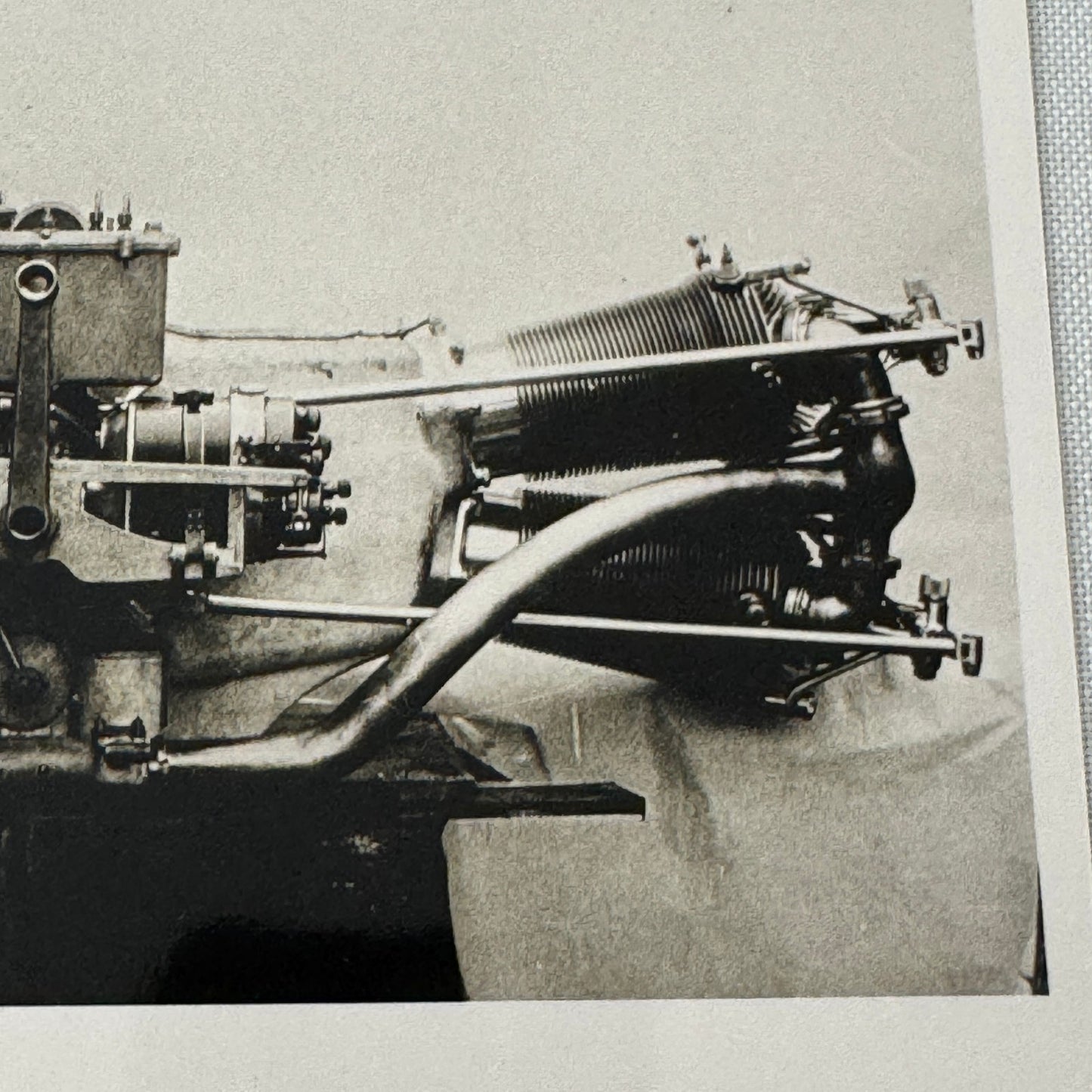 Vintage Austro Daimler Car Engine Photo Photograph Porsche Factory Werkfoto