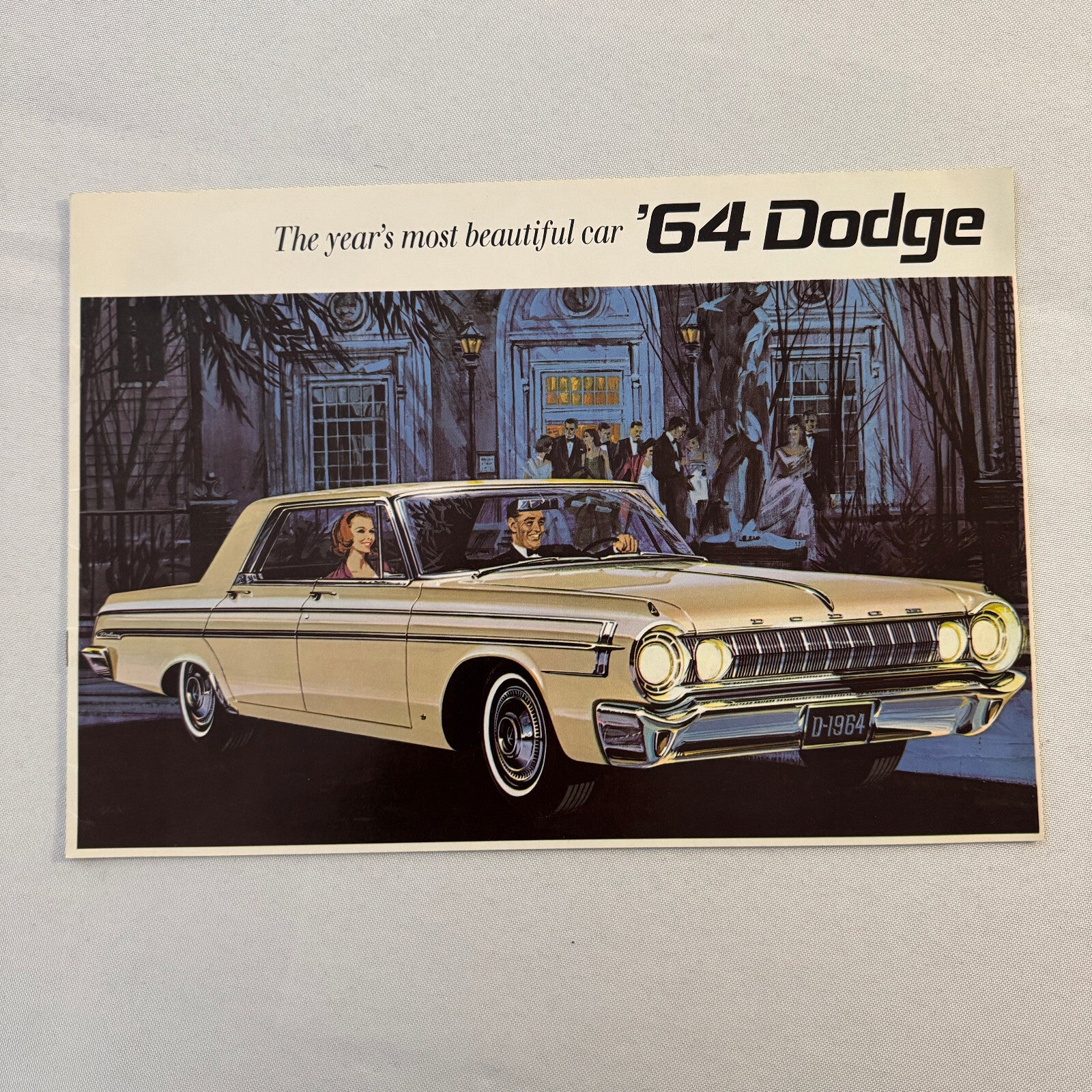 1964 Dodge Car Sales Brochure Catalog Polara 440 330 Vintage Advertising