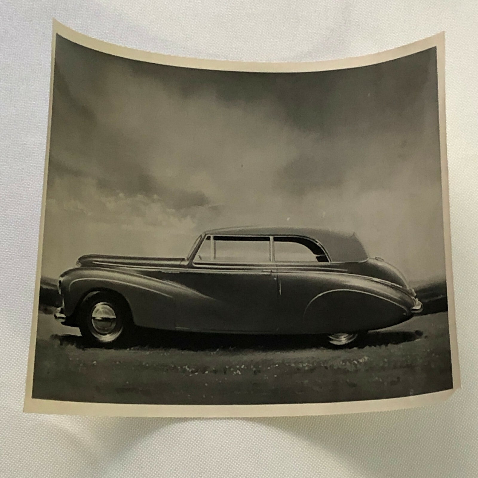 Vintage Sunbeam Talbot Car Factory Press Photo Photograph Image