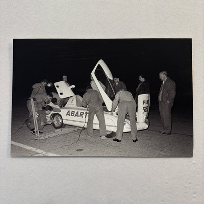 Fiat 500 Abarth Car Monza 1958 Photo Photograph Modern Print