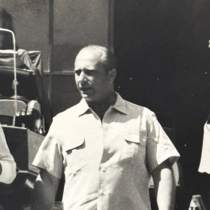 Juan Manuel Fangio Retirement Vacation Holiday Italian Press Photo F1 Racing