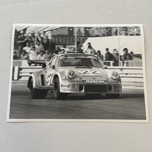 Porsche 935 Martini Racing Car Vintage Photo Photograph Print