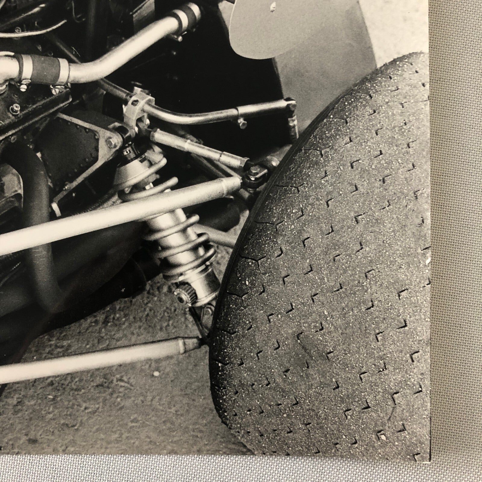 Vintage BRM V12 Racing Engine Photo Photograph Bernard Cahier Photographer