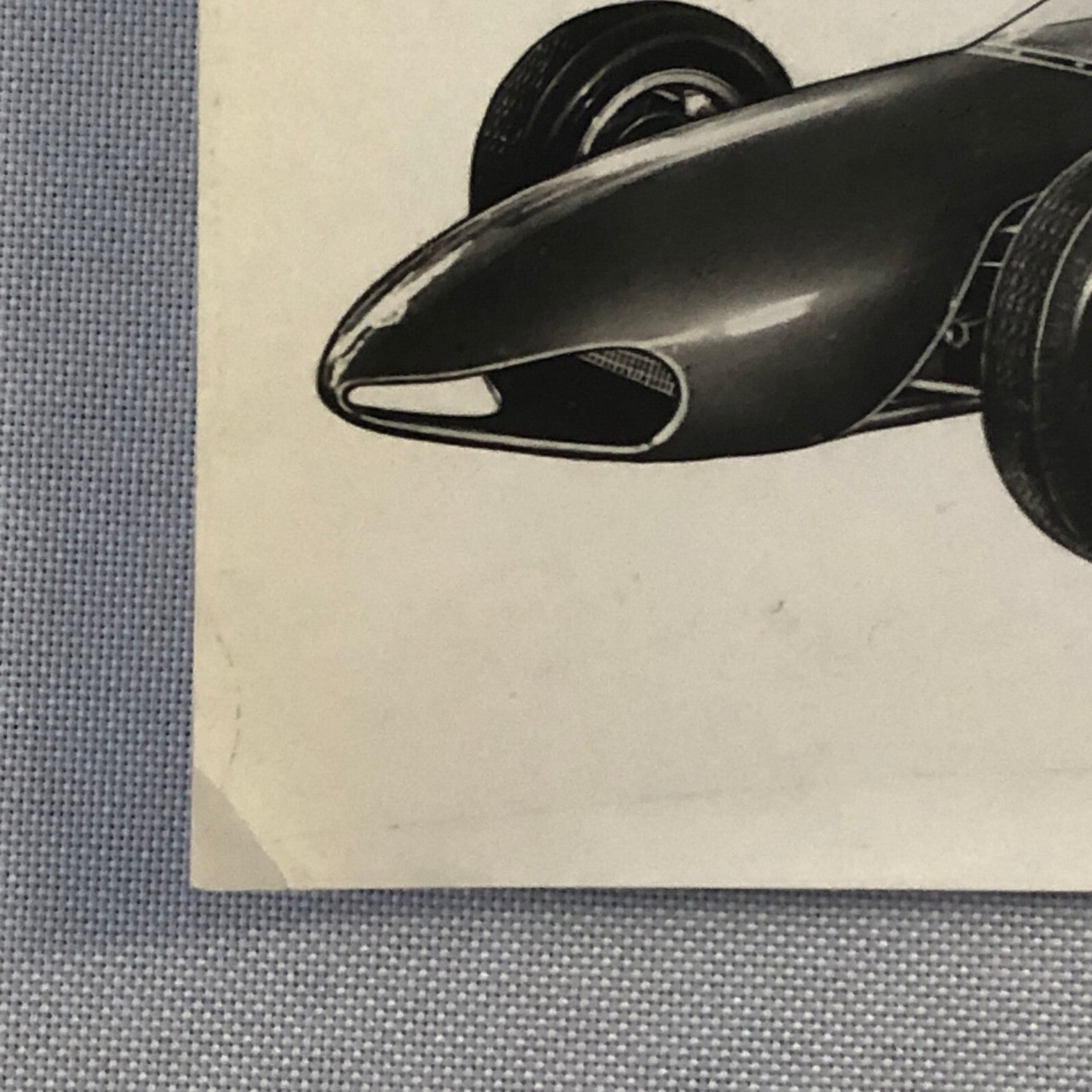 Vintage Stanguellini Racing Photo Photograph Print 1962