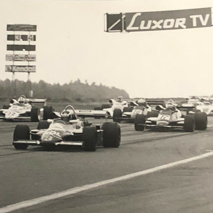 1981 Honda Formula 2 Racing Press Photo Photograph Mantorp Park Sweden 