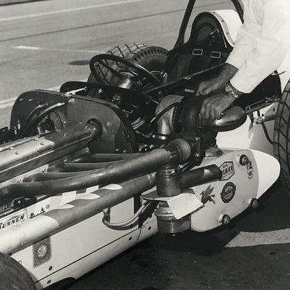 Indy Indianapolis 500 Racing Photo Photograph Offenhauser Engine 1960s
