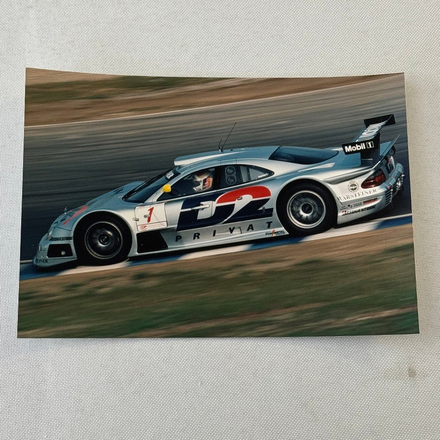 1998 Mercedes CLK GTR GT Racing Press Kit Photos Mark Webber Driver GERMAN