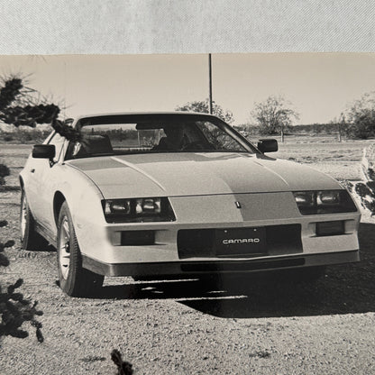 1983 Chevrolet Camaro Z28 E Factory Press Publicity Photo Photograph Print Chevy