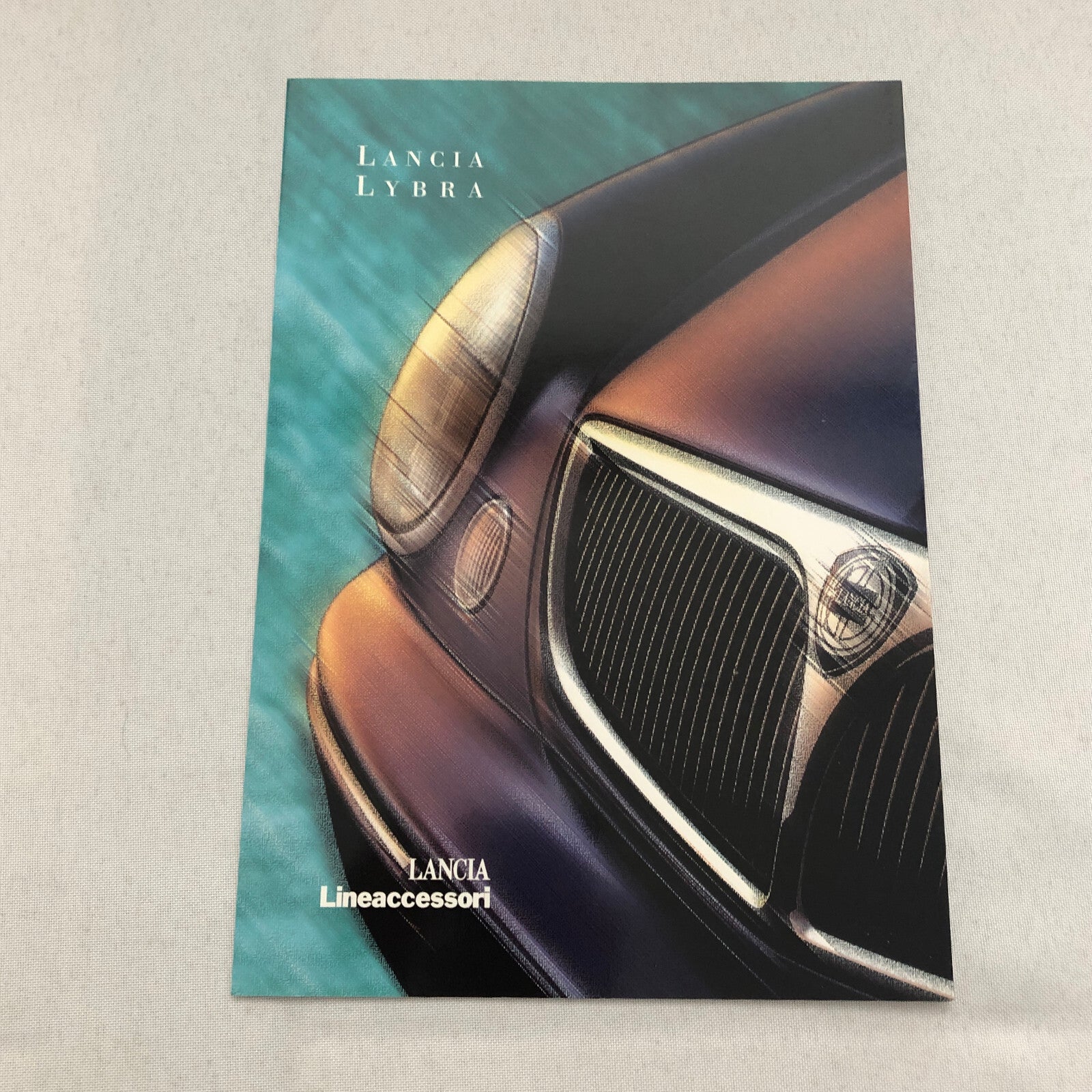 Lancia Lybra Car Sales Brochure Catalog GERMAN Text European Harrison Ford