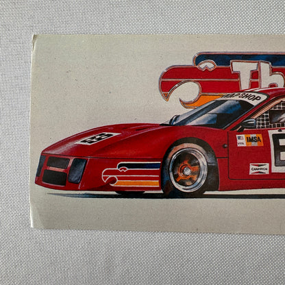 Thunderbird Racing Swap Shop Postcard Post Card Vintage