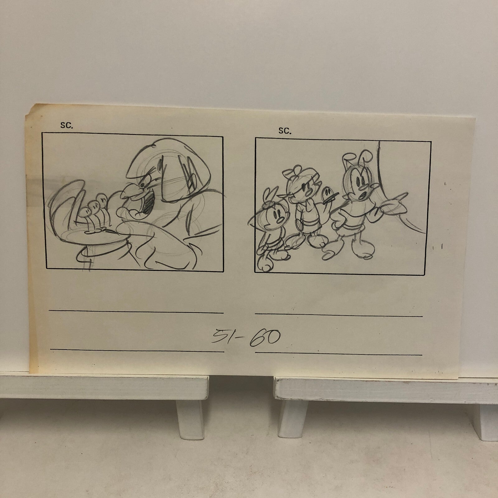 ANIMANIACS Animation Storyboard Illustration Drawing Sketch Story Board Art